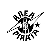 Area Pirata logo in black and white.