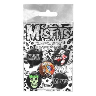 MISFITS - Button Badge Set