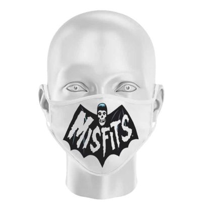MISFITS - Bat Mask White