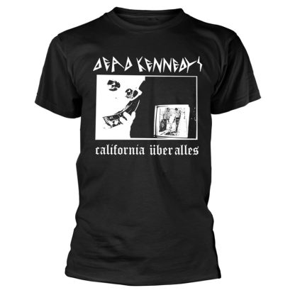 DEAD KENNEDYS California Uber design in a black t-shirt