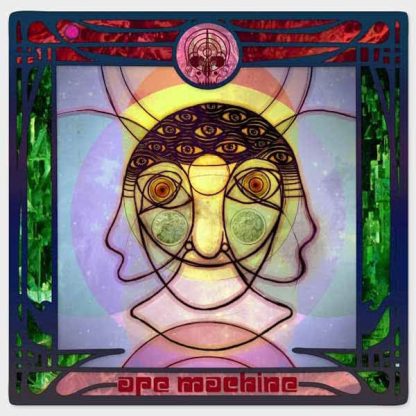 APE MACHINE Coalition Of… album in LP format on blue vinyl.