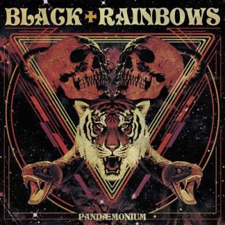 BLACK RAINBOWS Pandaemonium album in LP format on black vinyl.