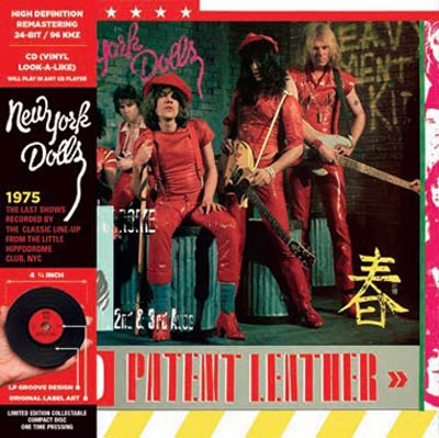 NEW YORK DOLLS: Red Patent Leather LP (CD vinyl)