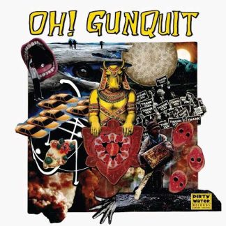 OH! GUNQUIT Eat Yuppies and Dance album in LP format on black vinyl.
