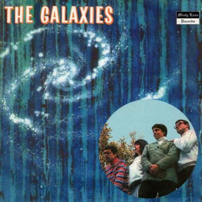 THE GALAXIES self titled album in 10-inch format on black vinyl.