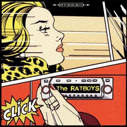 THE RATBOYS Click album in LP format on black vinyl.