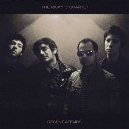 THE RICKY C QUARTET Recent Affairs album in LP format on white vinyl.