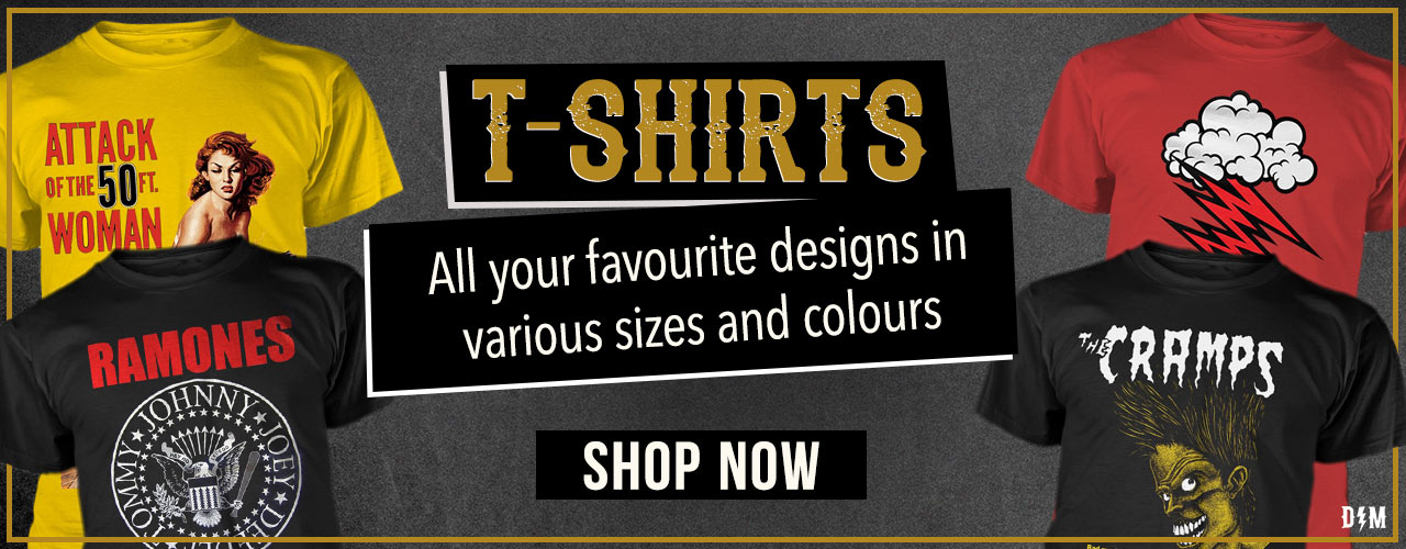 All your favourite T-shirts on Dead by Mono store!