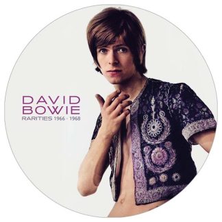 DAVID BOWIE Rare 1966-1968 album in a picture disc LP format vinyl.