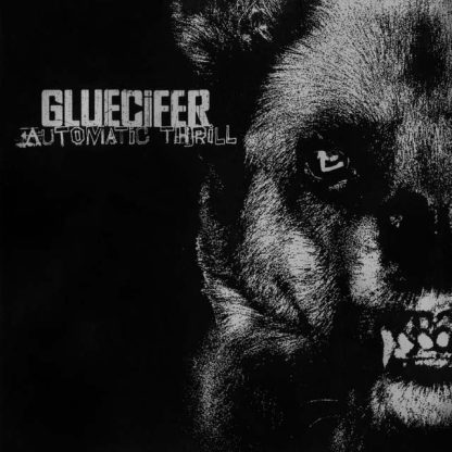 GLUECIFER Automatic Thrill album in LP format on a crystal clear vinyl.
