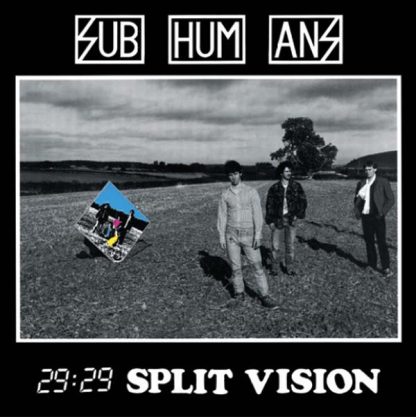 SUBHUMANS 29:29 Split Vision album in LP format on red vinyl.