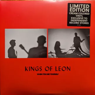 Limited Edition of KINGS OF LEON When You See Yourself album in a double LP format on cream vinyl. Exclusive to independent Record Stores.