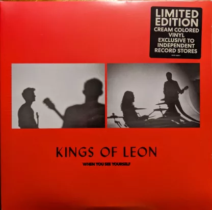 Limited Edition of KINGS OF LEON When You See Yourself album in a double LP format on cream vinyl. Exclusive to independent Record Stores.