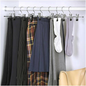 Ripustimet kiinnikkeillä 20 kpl Hameripustimet liukumattomat