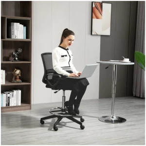 Työtuoli / Työtuoli High Seat 58 - 81,5 cm, tuki jalkalle, käsivarrelle ja selkänojalle