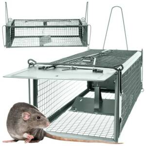 Näätäansa 2 Sisäänkäyntiä Kahvalla Metalli 43 x 15 x 12 cm