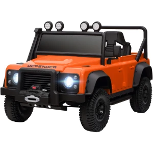 Sähköauto lapsille – Land Rover Defender 110 SVX kaukosäätimellä Oranssi