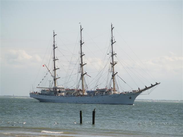 Driemaster op de Westerschelde - deBellink6.nl