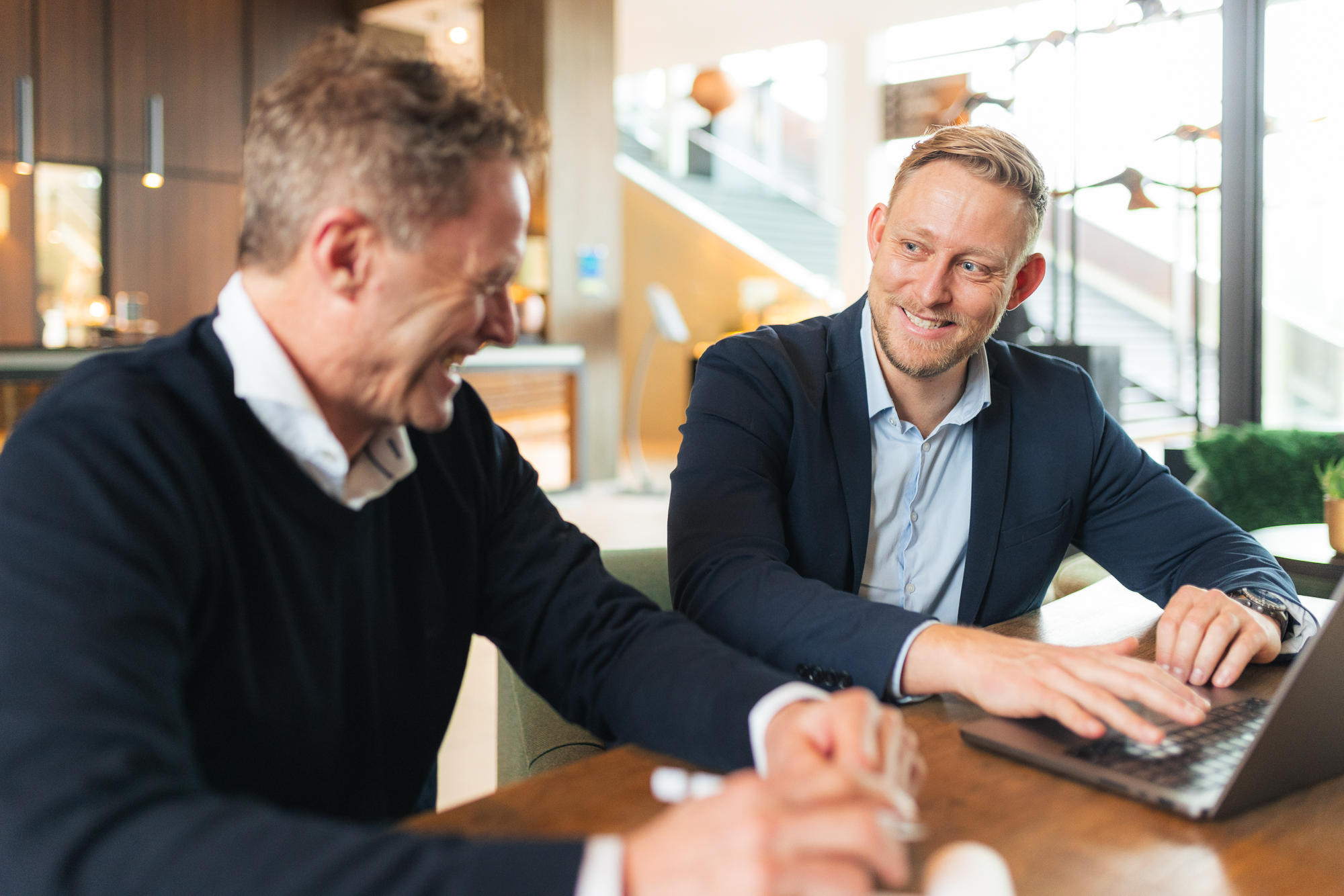 Peter en David Weller - Ondernemersadviseur en Performance Coach begrijpen elkaar