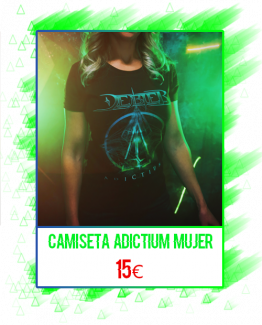 Camiseta Adictium (modelo chica)