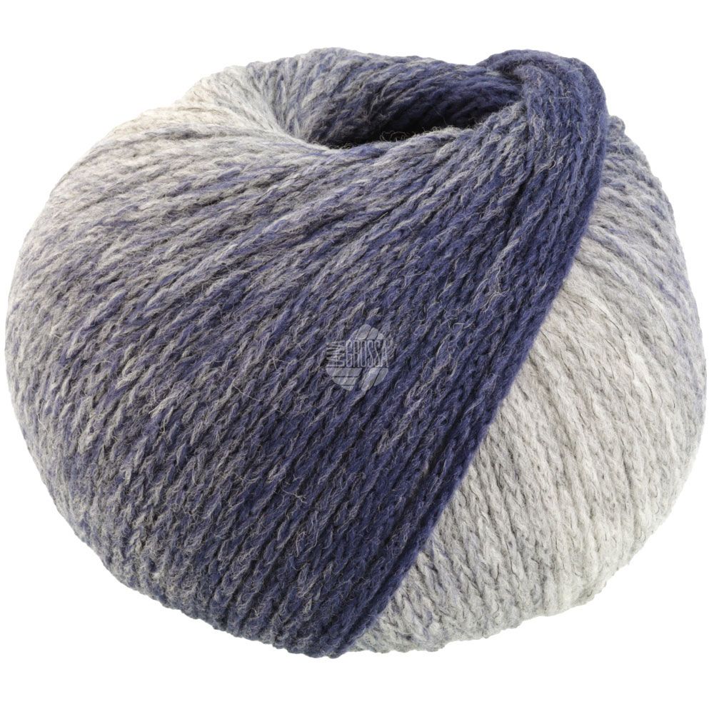 Cool Merino Dégradé 303 Donkerblauw/Grijsblauw/Lichtgrijs