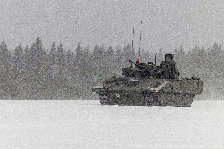 Ajax Armoured Fighting Vehicle in successful cold weather trials