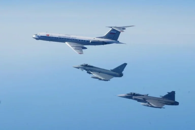 Swedish air force conducts first visual identifications over Baltic Sea as NATO member