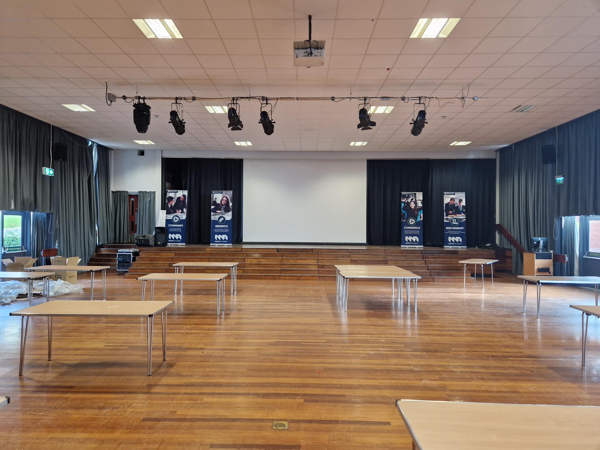 school audio visual installation