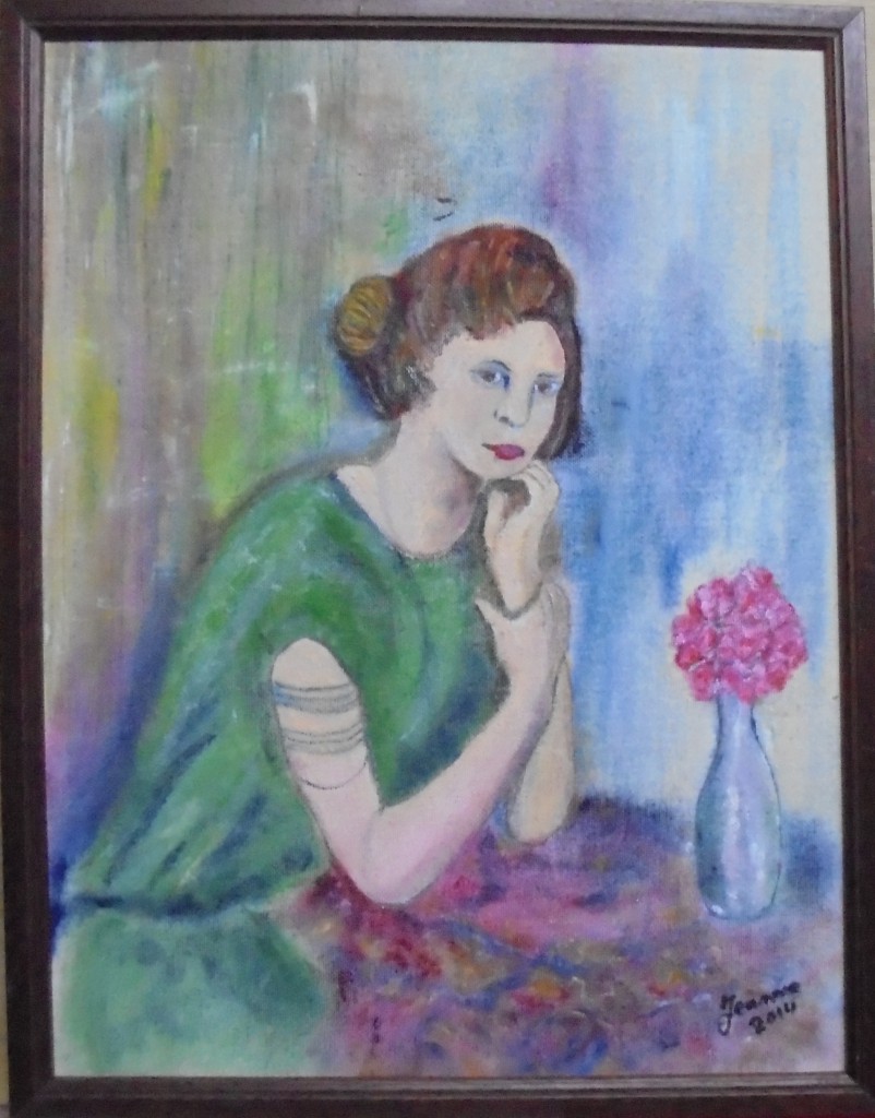 Jeanne jannetje kraanen omstreeks 1921