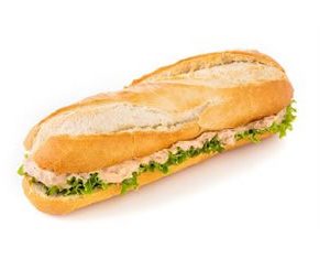 Broodje "homemade" zalmsalade