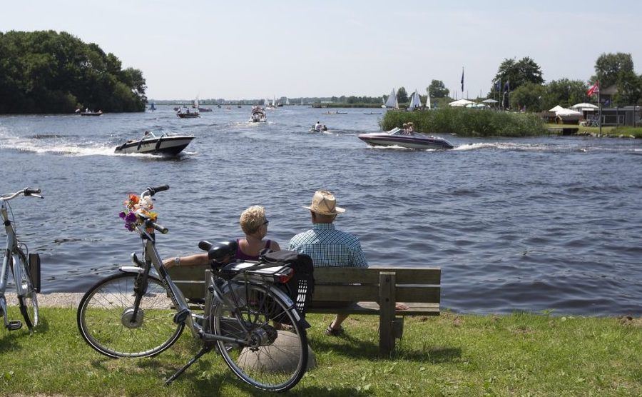 Fietsroutes de kaag