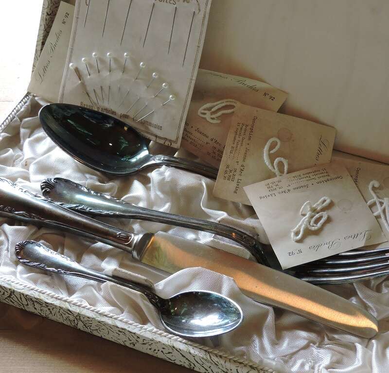 Bestek voor 1 persoon in originele doos