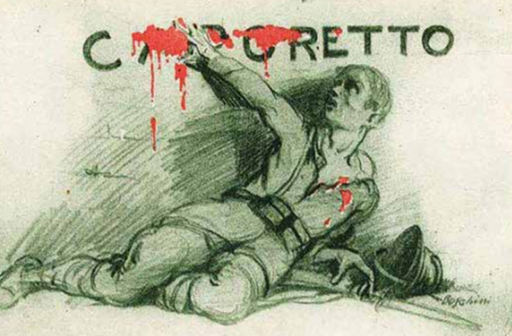 Italië Caporetto krijgsgevangenen
