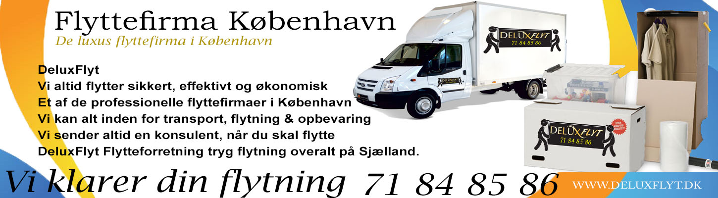 Deluxflyt Flyttefirma København