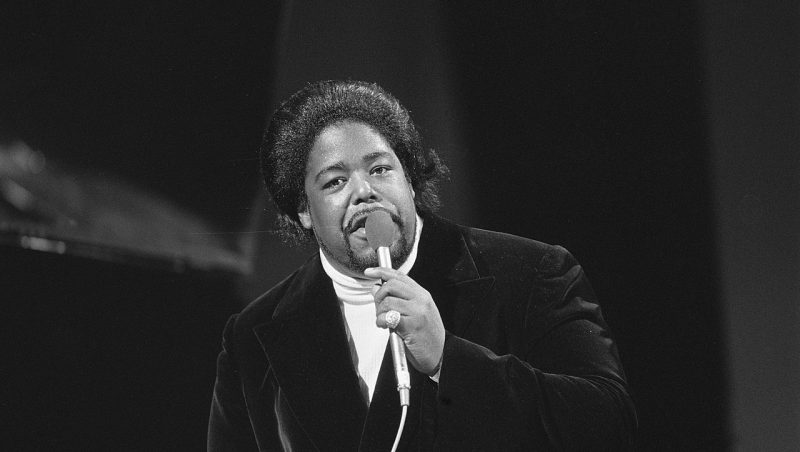 Barry White as a young singer