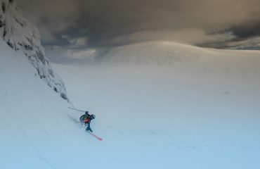 Jurgen Groenwals skiet offpiste