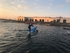 Evening paddle at Kajakhotellet