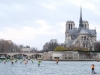 Nautic Paddle in Paris - am paddler #113 in the lower right corner