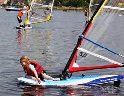 Windsurfing for de helt små