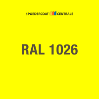 RAL 1026 Briljantgeel