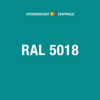 RAL 5018 Turkooisblauw