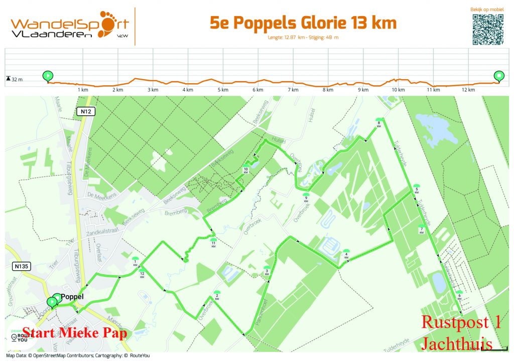 13 km