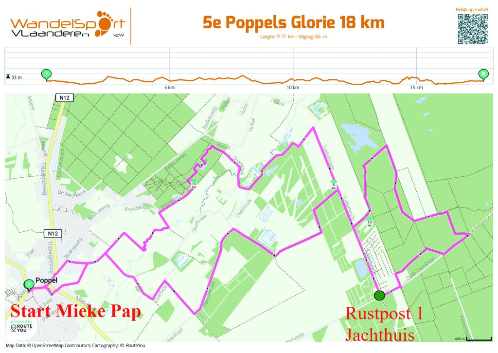 18 km