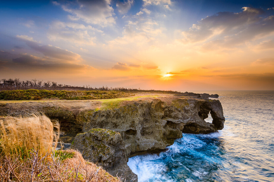 Manzamo Cape of Okinawa