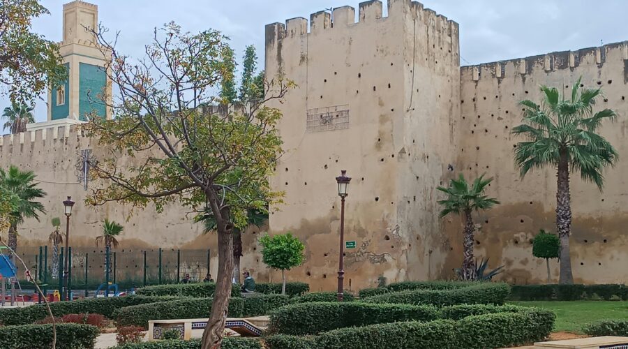 City Meknés in Morocco