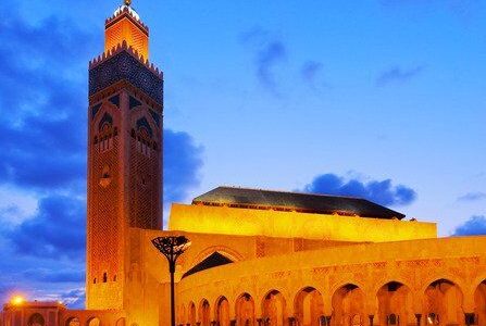 Hassan II Mosque in Casablanca