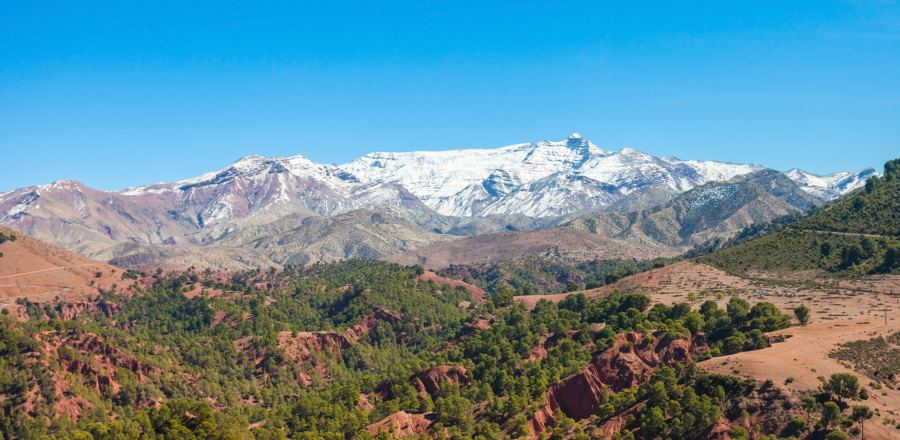 Mountain trekking from Marrakech to the high Atlas