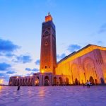 Hassan II Mosque in Casablanca, Morocco, Africa