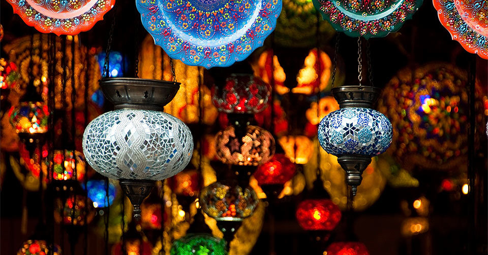 Morocco souvenirs shop