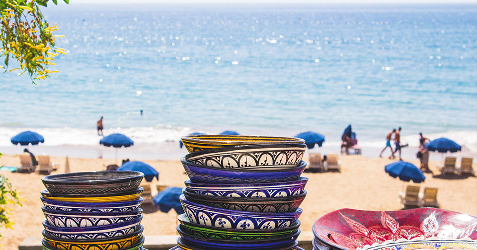 Staying cool in a Moroccan summer.